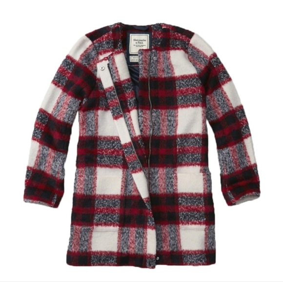 ⭐️ Host Pick ⭐️Abercrombie and Fitch | Wool Plaid Jacket - Picture 6 of 6